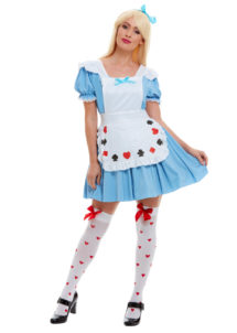 costume alice, déguisement alice au pays des merveilles, costume alice, déguisement dessin animé, costume d'Alice, déguisement alice femme