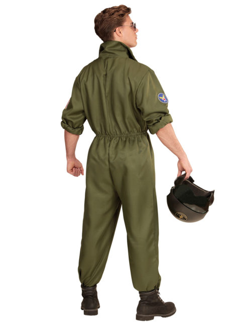 déguisement pilote de combat, costume pilote de combat, déguisement top gun, combinaison top gun déguisement, costume top gun homme, Déguisement Aviateur, Pilote de Chasse Top Gun