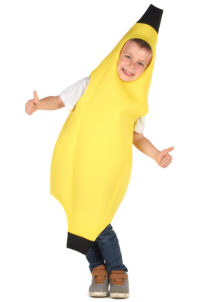 déguisement de banane enfant, costume de banane enfant, déguisement fruit enfant