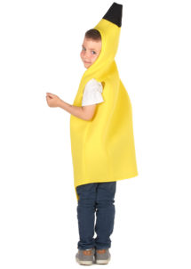 déguisement de banane enfant, costume de banane enfant, déguisement fruit enfant