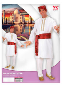 déguisement bollywood homme, costume bollywood, costume oriental homme, déguisement oriental homme, déguisement hindou