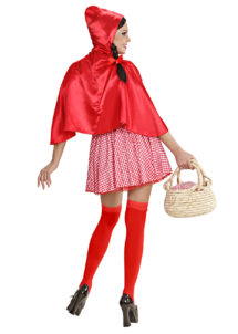 déguisement de chaperon rouge, costume chaperon rouge adulte, déguisement chaperon rouge femme, costume chaperon rouge femme, déguisement héros d'enfance