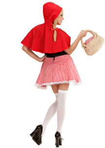 déguisement chaperon rouge, costume petit chaperon rouge, déguisement chaperon rouge femme