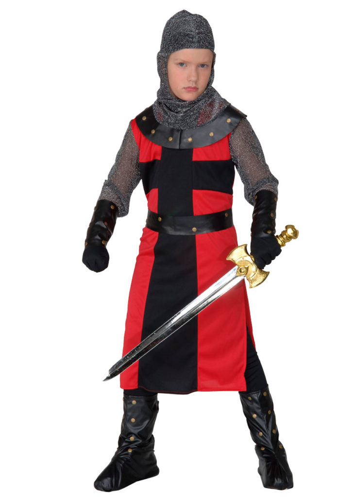 FIESTAS GUIRCA | Costume de Templiers Enfant (3-4 ans) - Capuche, Veste, Ceinture et Pantalon - Costumes Médiévaux pour Halloween, Carnaval et Fêtes de Chevaliers - Idéal pour Enfants - Blanc et FIESTAS GUIRCA | Costume de Templiers Enfant (3-4 ans) - Capuche, Veste, Ceinture et Pantalon - Costumes Médiévaux pour Halloween, Carnaval et Fêtes de Chevaliers - Idéal pour Enfants - Blanc et