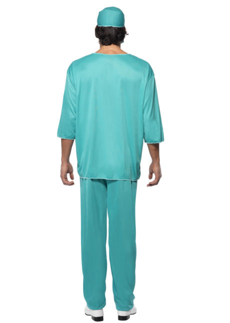 déguisement de chirurgien, déguisement chirurgien homme, costume chirurgien, Déguisement de Médecin, Chirurgien Croix Rouge