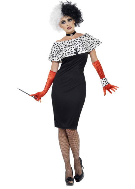 déguisement de cruella femme, costume cruella femme, costume disney femme, déguisement disney femme, déguisement de cruella femme, costume de cruella paris, déguisement halloween femme, costume halloween femme, Déguisement Cruella