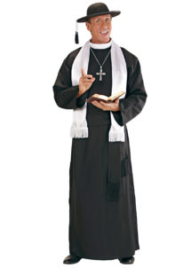 déguisement de curé, costume de curé, déguisement curé homme, costume curé homme, déguisement religieux adulte, costume religieux déguisement, Déguisement de Curé, Prêtre Camillo