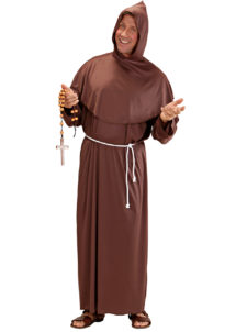 déguisement de moine, costume de moine, déguisement religieux homme, costume religieux homme, déguisement de moine adulte, Déguisement de Moine