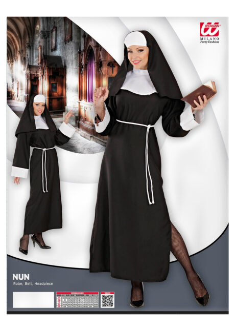 déguisement de nonne, déguisement bonne soeur femme, costume bonne soeur, costume nonne, déguisement religieuse, Déguisement de Bonne Soeur, Nonne Térésa