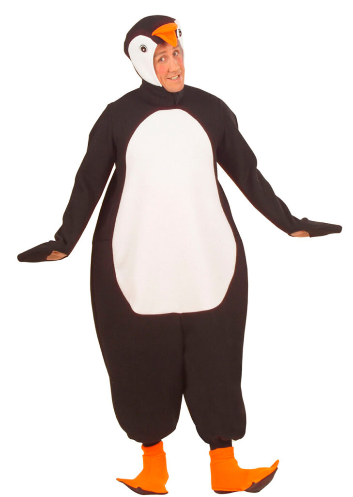 Déguisement de pingouin à plomb pour adulte