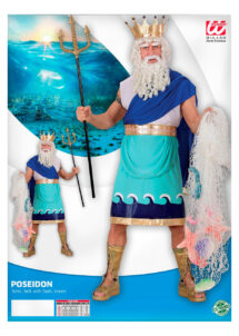 déguisement Poseidon, déguisement dieu de la mer, costume dieu romain