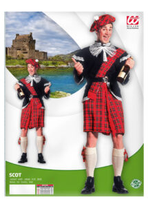 déguisement écossais, kilt écossais, costume d'écossais