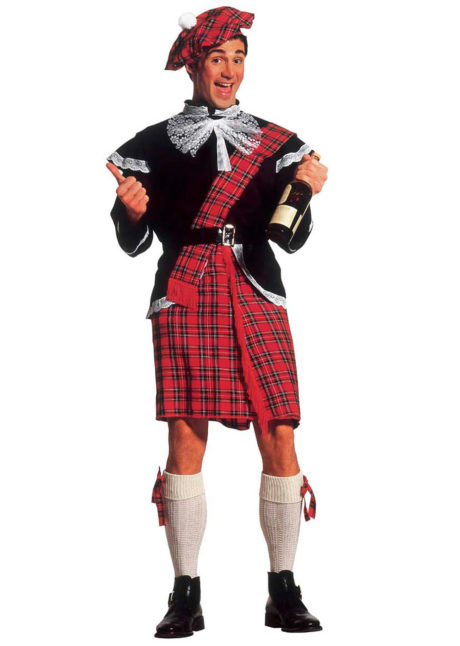 déguisement d'écossais, costume écossais homme, kilt écossais déguisement, déguisement écossais adulte, Déguisement d’Ecossais