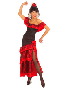 déguisement espagnole flamenco, costume danseuse espagnole, déguisement flamenco, déguisement danseuse espagnole, Déguisement d’Espagnole, Robe Flamenco