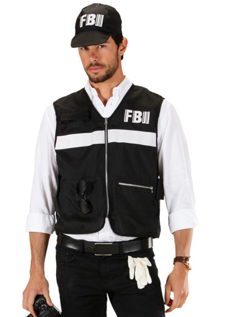 déguisement fbi, déguisement police FBI, déguisement policier américain, déguisement policier adulte, costume policier adulte, déguisement fbi, Déguisement de Policier, Kit Agent FBI