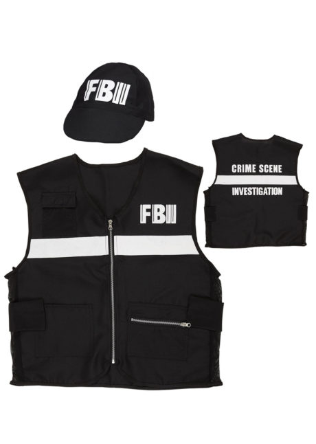 déguisement fbi, déguisement police FBI, déguisement policier américain, déguisement policier adulte, costume policier adulte, déguisement fbi, Déguisement de Policier, Kit Agent FBI