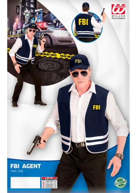déguisement fbi, déguisement police FBI, déguisement policier américain, déguisement policier adulte, costume policier adulte, déguisement fbi, Déguisement de Policier, Kit Agent FBI