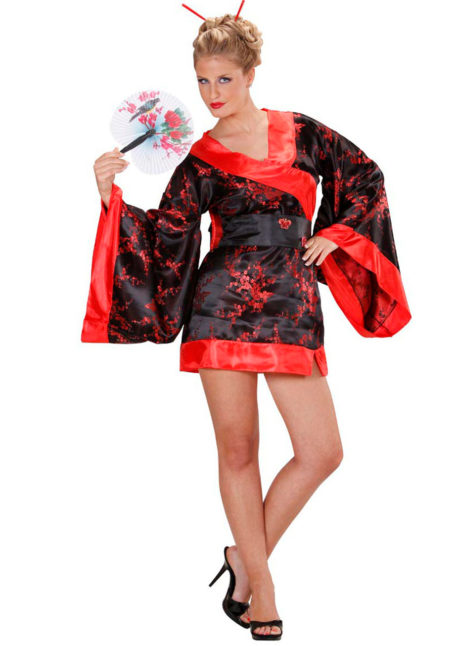 déguisement japonaise adulte, costume kimono japonaise, costume de geisha japonaise, déguisement geisha, Déguisement de Japonaise, Butterfly