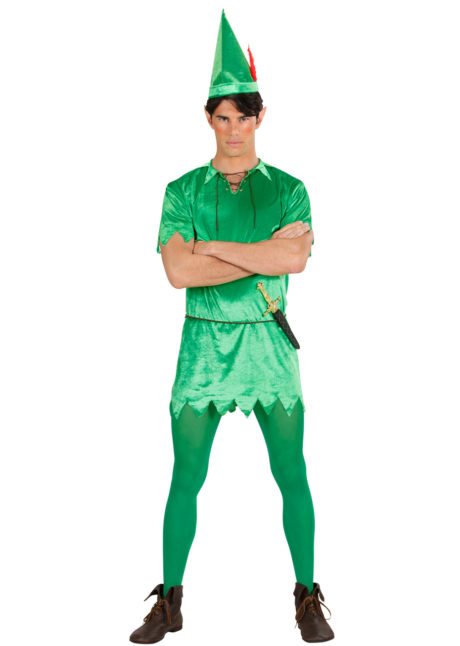 déguisement de peter pan adulte, costume peter pan adulte, déguisement peter pan homme, Déguisement Peter