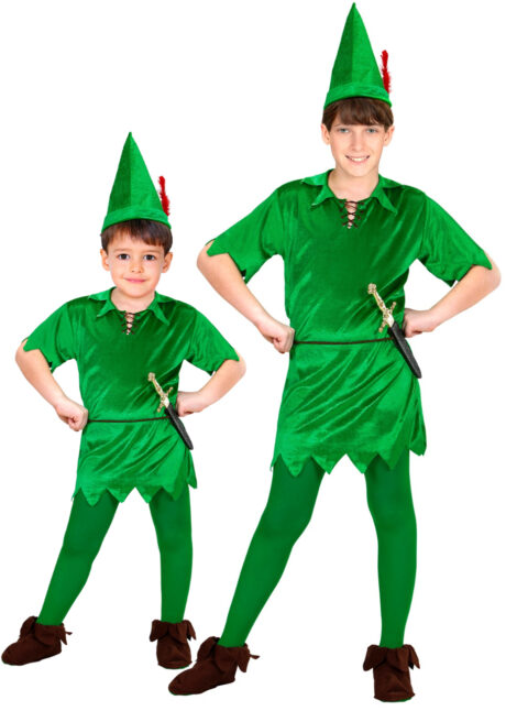 déguisement de peter pan enfant, costume peter pan garçon, déguisement enfant, déguisement garçon, Déguisement de Peter, Garçon