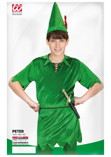 déguisement de peter pan enfant, costume peter pan garçon, déguisement enfant, déguisement garçon, Déguisement de Peter, Garçon
