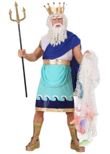 déguisement poseidon, déguisement dieu grec adulte, costume dieu grec, costume zeus adulte, déguisement zeus adulte, déguisement grec homme