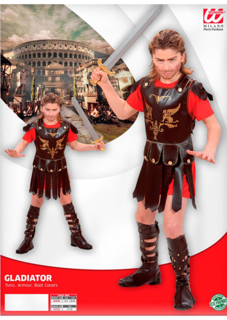 déguisement romain enfant, costume romain enfant, déguisement gladiateur enfant, déguisement enfant, Déguisement de Gladiateur Romain, Hercule, Garçon