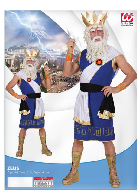 déguisement dieu grec, déguisement Zeus, costume de Zeus,, Déguisement de Dieu Grec, Zeus