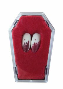 dents de vampire avec faux sang, canines vampire avec faux sang, Dents de Vampire avec Effet Faux Sang