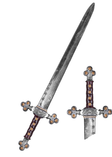 épée de chevalier, épée médiévale, épée plastique, Epée de Chevalier Multi Fonctions, 73 cm