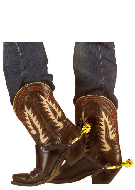 éperons de cowboy, déguisement de cowboy, éperons bottes, Eperons de Cowboy