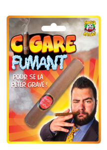 faux cigare fumée, faux cigare fumant, farce et attrape cigare fumée