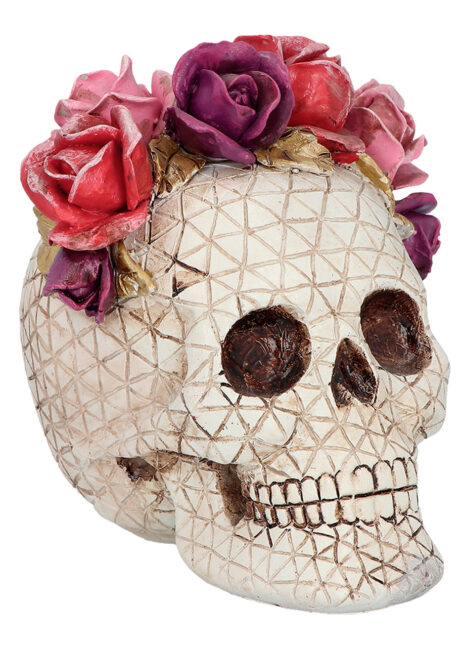 faux crâne résine jour des morts, déco jour des morts, tête de mort, Faux Crâne en Résine, Jour des Morts