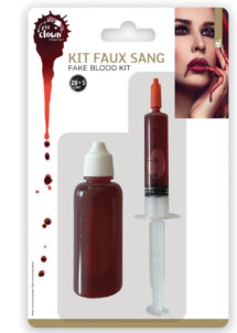 faux sang avec seringue, faux sang maquillage, Faux Sang avec Seringue