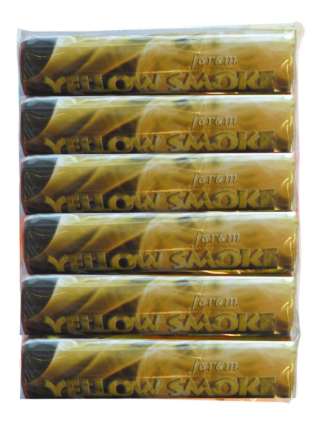FUMIGENE JAUNE, fumigène jaune, acheter fumigene Paris, Fumigène Jaune – Fumée Opaque 1 Minute, Allumage Mèche