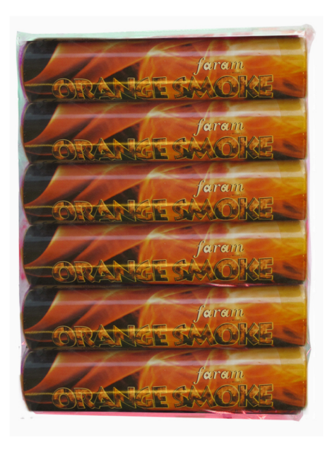 FUMIGENE ORANGE, fumigène orange, fumigene pas cher, Fumigène Orange – Fumée Opaque 1 Minute, Allumage Mèche