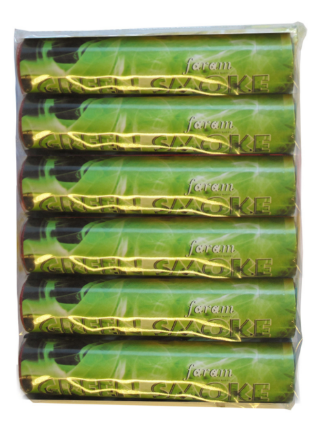 FUMIGENE VERT, fumigène vert, fumigene Paris, Fumigène Vert – Fumée Opaque 1 Minute, Allumage Mèche