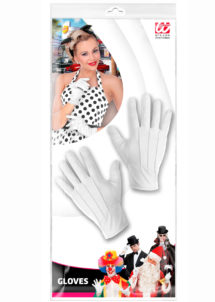 Gants blancs adulte - Magie du Déguisement - boutique de fêtes