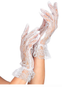gants dentelle blanche, gants dentelle, accessoire gants déguisement, gants déguisement, gants marquise déguisement, gants dentelle blanche, gants dentelle