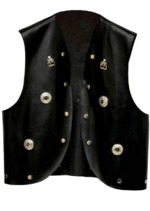 déguisement biker, déguisement cuir, gilet simili cuir