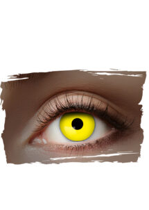 lentilles fluos, lentilles jaunes fluos, lentilles uv