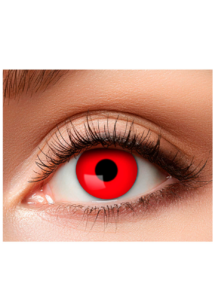 lentilles diable, lentilles rouges de diable, lentilles rouges Halloween