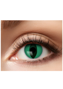 lentilles vertes oeil de chat, lentilles vertes serpent