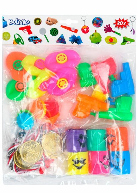 JOUETS A PINATA FILLES ET GARCONS, cadeaux à pinata, jouets pour pinata, Cadeaux pour Pinata Mixte – Lot de 30 Jouets Anniversaire Filles et Garçons