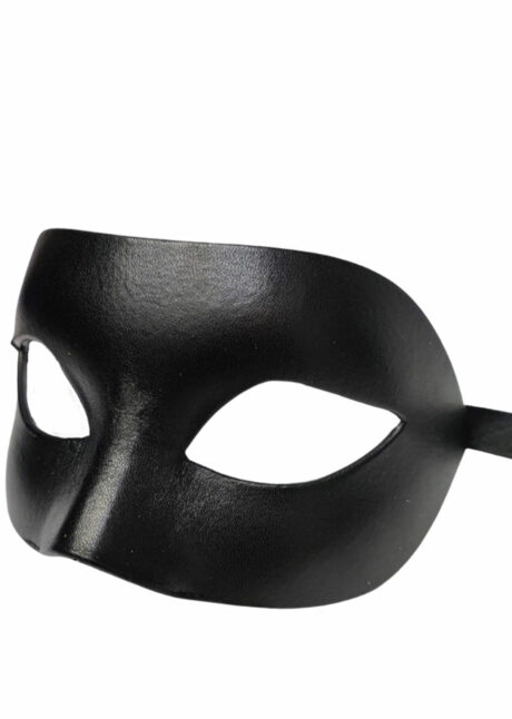 masque vénitien en cuir noir, loup vénitien en cuir, masque en cuir, Cuir Noir, Vénitien Fait Main