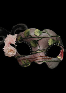 masque vénitien, loup vénitien, bal masqué, loup carnaval de Venise, Masque Loup Vénitien, Fleurs et Plumes