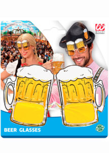 lunettes bière, lunettes chopes de bière, lunettes saint patrick, lunettes Oktoberfest, lunettes fête de la bière, Lunettes Pintes de Bière