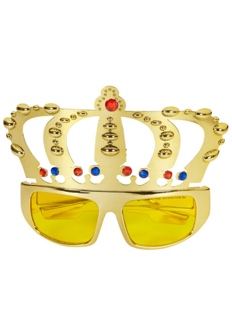 lunettes couronne de roi, lunettes humoristiques, Lunettes Couronne de Roi