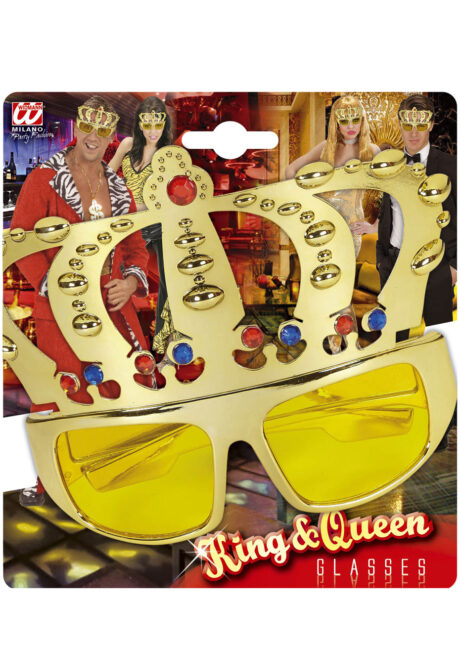 lunettes couronne de roi, lunettes humoristiques, Lunettes Couronne de Roi