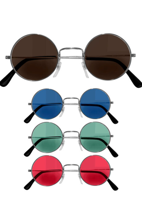 lunettes lennon, lunettes hippies, lunettes disco, Lunettes Lennon, Différents Coloris